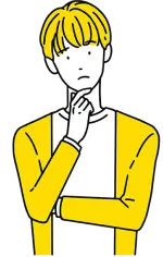 悩む男性