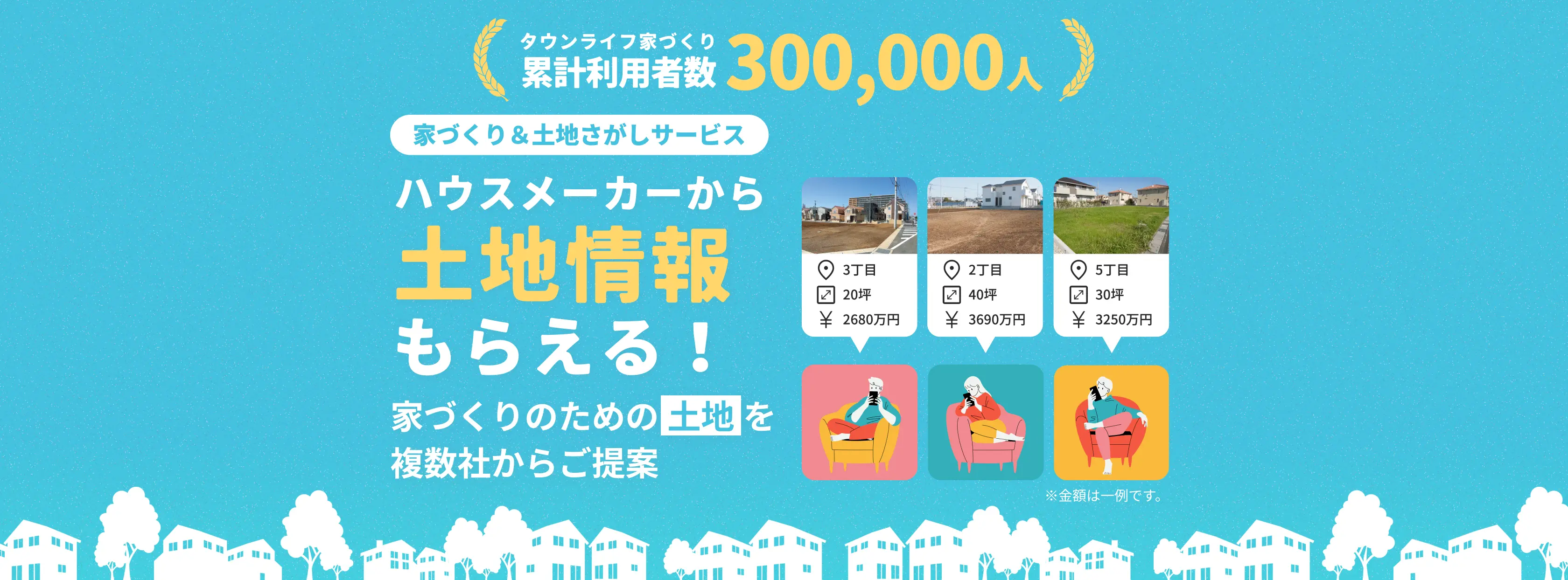 ハウスメーカーから土地情報もらえる